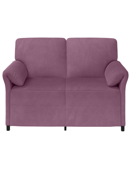 Divano a 2 Posti Viola 138 x 83 x 95 cm Velluto