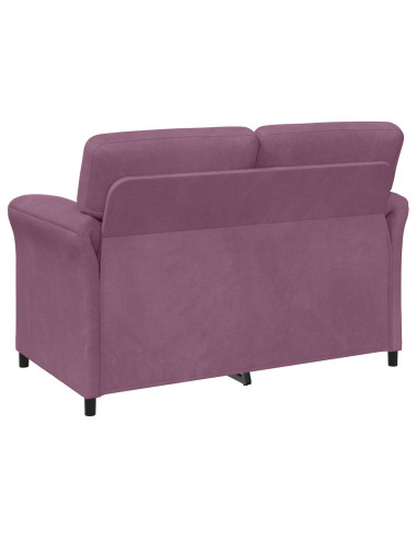 Divano a 2 Posti Viola 138 x 83 x 95 cm Velluto
