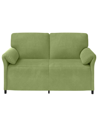 Divano a 2 Posti Verde chiaro 158 x 83 x 95 cm Velluto
