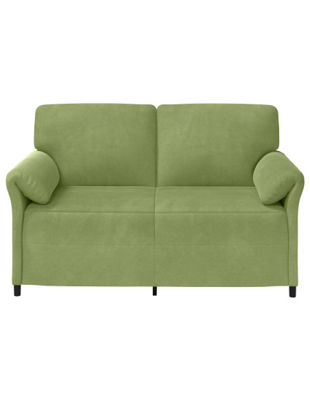Divano a 2 Posti Verde chiaro 158 x 83 x 95 cm Velluto