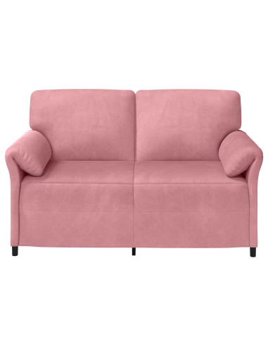 Divano a 2 Posti Rosa 158 x 83 x 95 cm Velluto