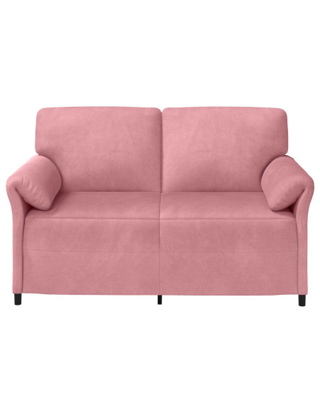 Divano a 2 Posti Rosa 158 x 83 x 95 cm Velluto