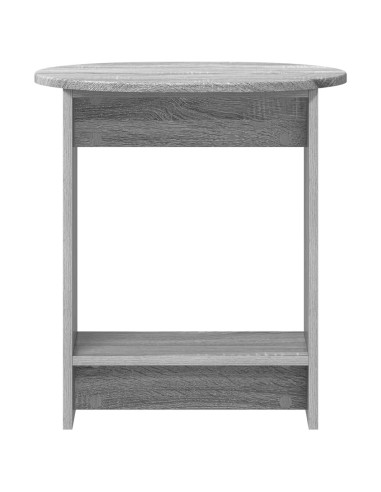 Tavolo laterale Sonoma grigia 50 x 39,5 x 55 cm