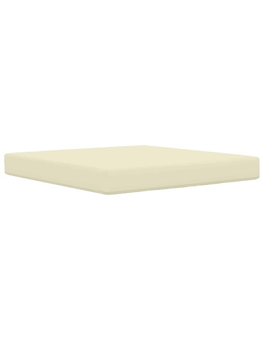 Cuscino per divano da esterno 2 pcs Crema Poliestere