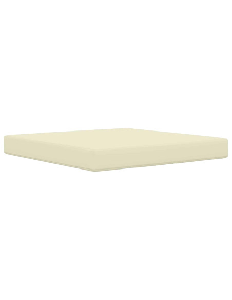Cuscino per divano da esterno 2 pcs Crema Poliestere