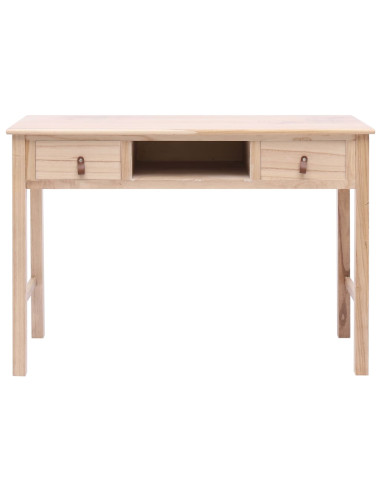Scrivania Naturale 110x45x76 cm in Legno