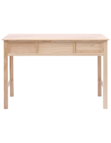 Scrivania Naturale 110x45x76 cm in Legno