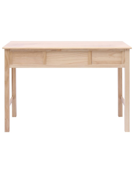 Scrivania Naturale 110x45x76 cm in Legno
