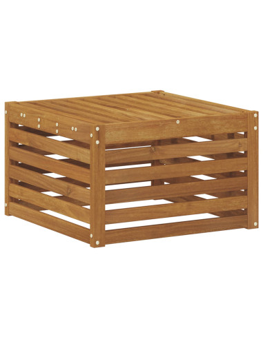 Set divano sezionale 5 pcs Naturale Legno di Acacia Massello