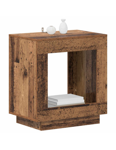 Tavolo laterale Legno vecchio 60 x 40 x 65 cm