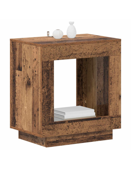 Tavolo laterale Legno vecchio 60 x 40 x 65 cm