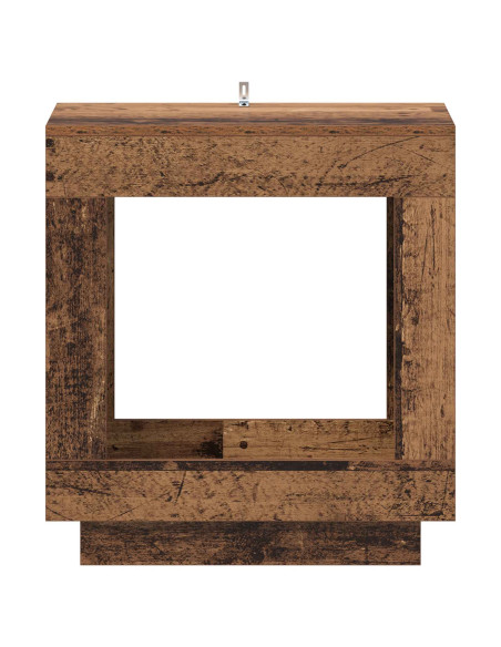 Tavolo laterale Legno vecchio 60 x 40 x 65 cm