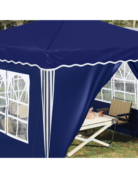 Tenda per feste a pop-up Blu 288 x 288 x 245 cm Tessuto Oxford