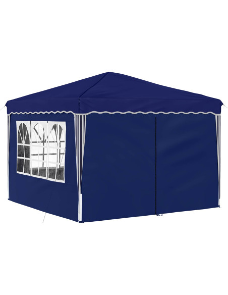 Tenda per feste a pop-up Blu 288 x 288 x 245 cm Tessuto Oxford