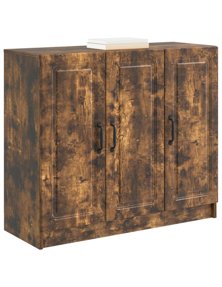 Credenza Rovere Fumo 89 x 34,5 x 77 cm Legno ingegnerizzato
