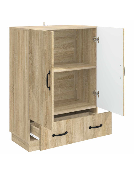 Credenza Rovere Sonoma 66 x 34,5 x 92 cm Legno ingegnerizzato