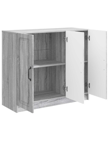 Credenza Grigio Sonoma 89 x 34,5 x 77 cm Legno ingegnerizzato