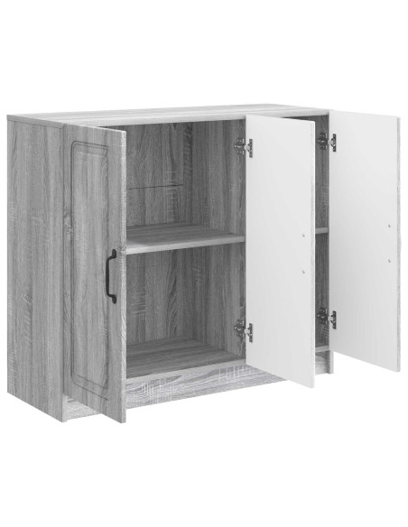Credenza Grigio Sonoma 89 x 34,5 x 77 cm Legno ingegnerizzato