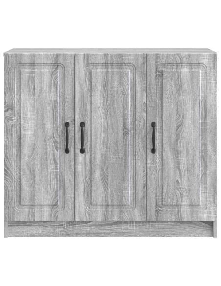 Credenza Grigio Sonoma 89 x 34,5 x 77 cm Legno ingegnerizzato