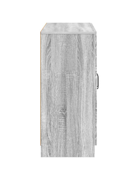 Credenza Grigio Sonoma 89 x 34,5 x 77 cm Legno ingegnerizzato