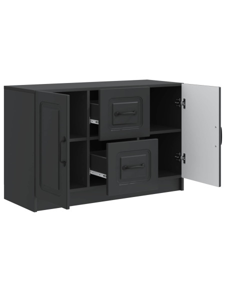 Credenza Nero 89 x 34,5 x 57 cm Legno ingegnerizzato