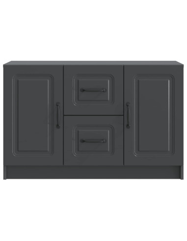 Credenza Nero 89 x 34,5 x 57 cm Legno ingegnerizzato