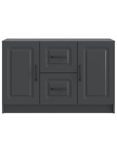 Credenza Nero 89 x 34,5 x 57 cm Legno ingegnerizzato