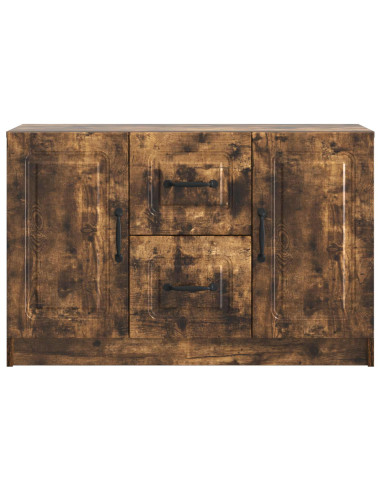 Credenza Rovere Fumo 89 x 34,5 x 57 cm Legno ingegnerizzato