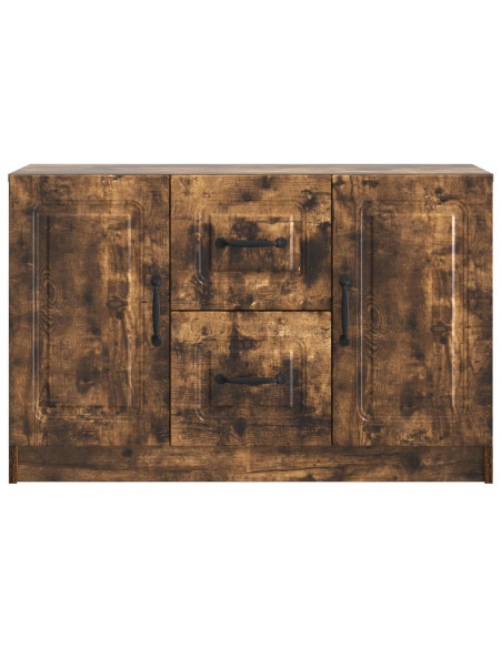Credenza Rovere Fumo 89 x 34,5 x 57 cm Legno ingegnerizzato