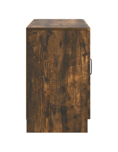 Credenza Rovere Fumo 89 x 34,5 x 57 cm Legno ingegnerizzato