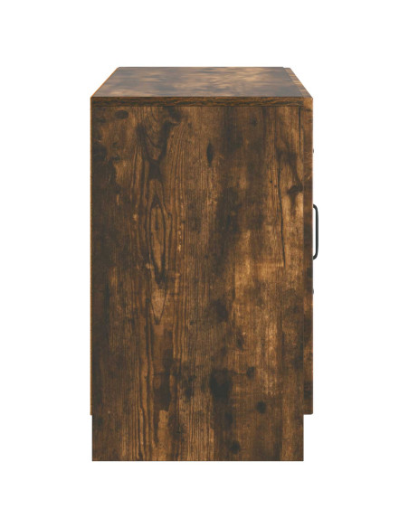 Credenza Rovere Fumo 89 x 34,5 x 57 cm Legno ingegnerizzato