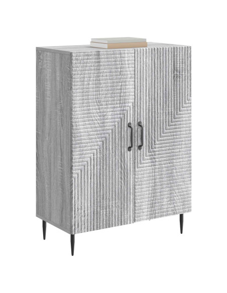 Credenza Grigio Sonoma 66 x 34,5 x 89,5 cm Legno ingegnerizzato
