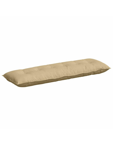 Cuscino per Schiena Grigio Verde 160 x 50 cm Tessuto in Cords