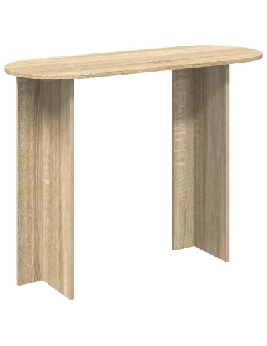 Tavolo consolle Rovere Sonoma 100 x 39,5 x 75 cm