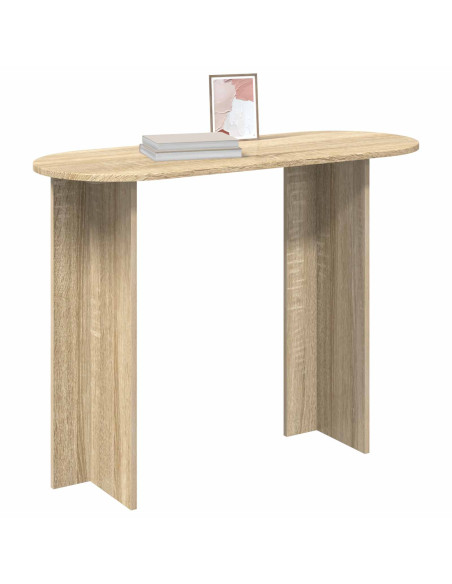 Tavolo consolle Rovere Sonoma 100 x 39,5 x 75 cm