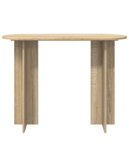 Tavolo consolle Rovere Sonoma 100 x 39,5 x 75 cm