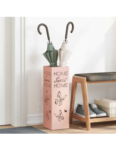 Supporto per Ombrellone Rosa 15,5 x 15,5 x 49 cm Metallo