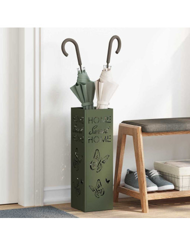 Supporto per Ombrellone Oliva 15,5 x 15,5 x 49 cm Metallo