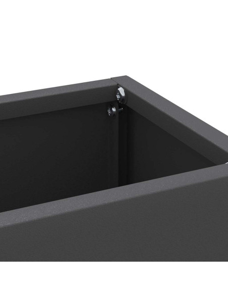 Supporto per Ombrellone Nero 28 x 12 x 41 cm Acciaio