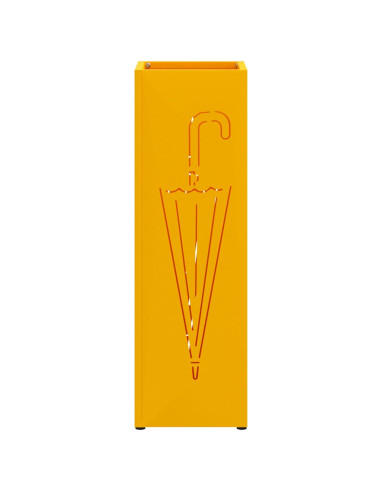 Supporto per Ombrellone Senape 15,5 x 15,5 x 49 cm Metallo