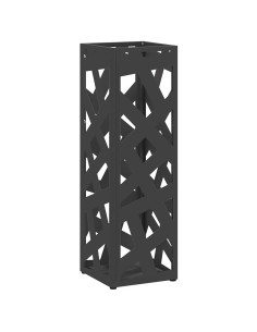 Supporto per Ombrellone Nero 15,5 x 15,5 x 49 cm Metallo 2
