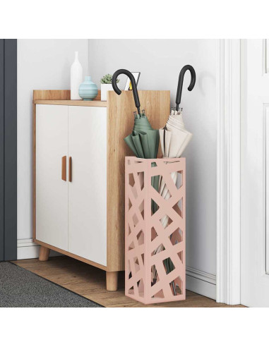Supporto per Ombrellone Rosa 15,5 x 15,5 x 49 cm Metallo