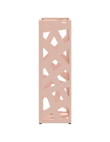Supporto per Ombrellone Rosa 15,5 x 15,5 x 49 cm Metallo