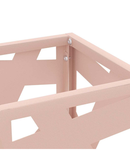 Supporto per Ombrellone Rosa 15,5 x 15,5 x 49 cm Metallo