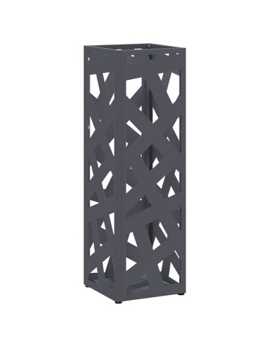 Supporto per Ombrellone Antracite 15,5 x 15,5 x 49 cm Metallo