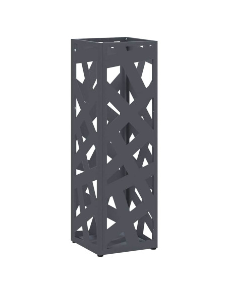Supporto per Ombrellone Antracite 15,5 x 15,5 x 49 cm Metallo