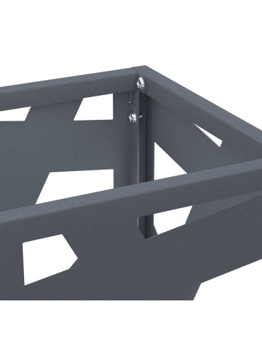 Supporto per Ombrellone Antracite 15,5 x 15,5 x 49 cm Metallo