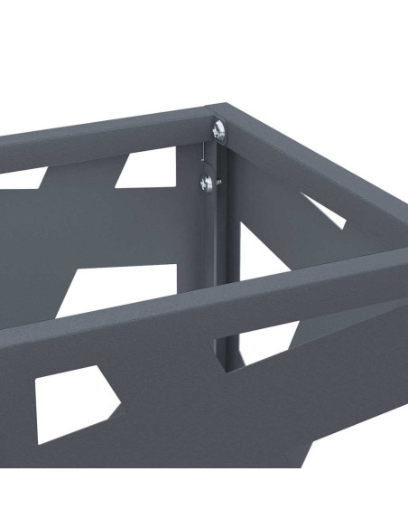 Supporto per Ombrellone Antracite 15,5 x 15,5 x 49 cm Metallo