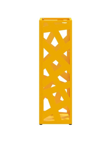 Supporto per Ombrellone Senape 15,5 x 15,5 x 49 cm Metallo