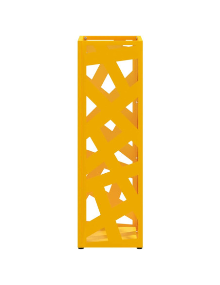 Supporto per Ombrellone Senape 15,5 x 15,5 x 49 cm Metallo